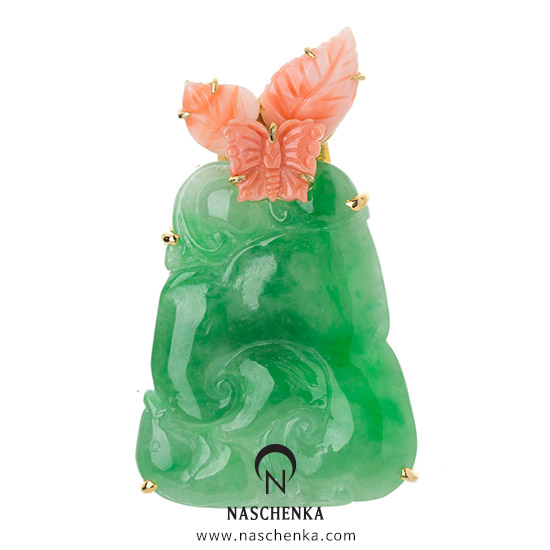 [나스첸카] 나스 리그 2 _ jade 비취 브로치