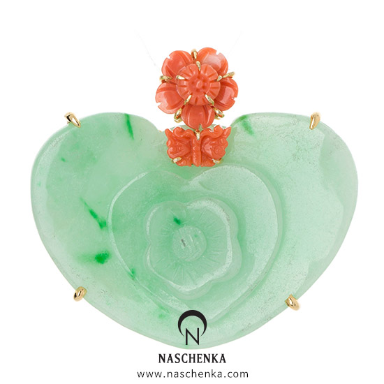 MBC 드라마 조선변호사 협찬 진심이 담긴 비취 _ jade 비취 브로치 나스첸카