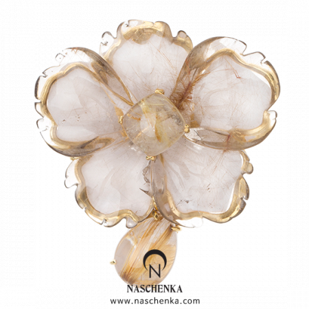 [나스첸카] 얼음공주의 금침 _ 금침수정 브로치