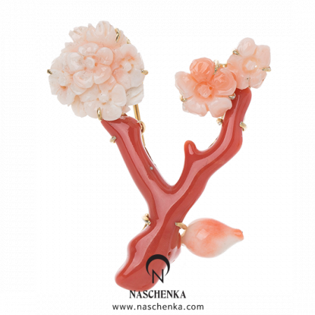 [나스첸카] 잊어야 할일은 잊어요 _ 산호 브로치