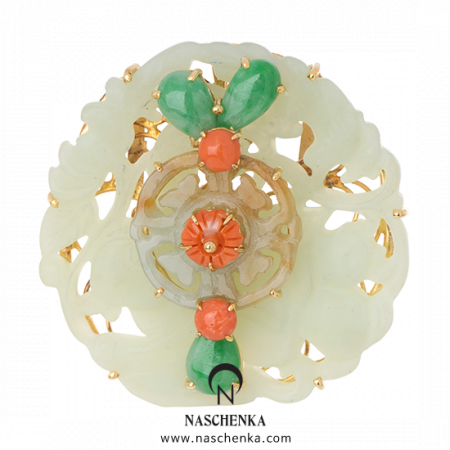 [나스첸카] 나만의 노래로2 _ 옥 브로치 비취 브로치