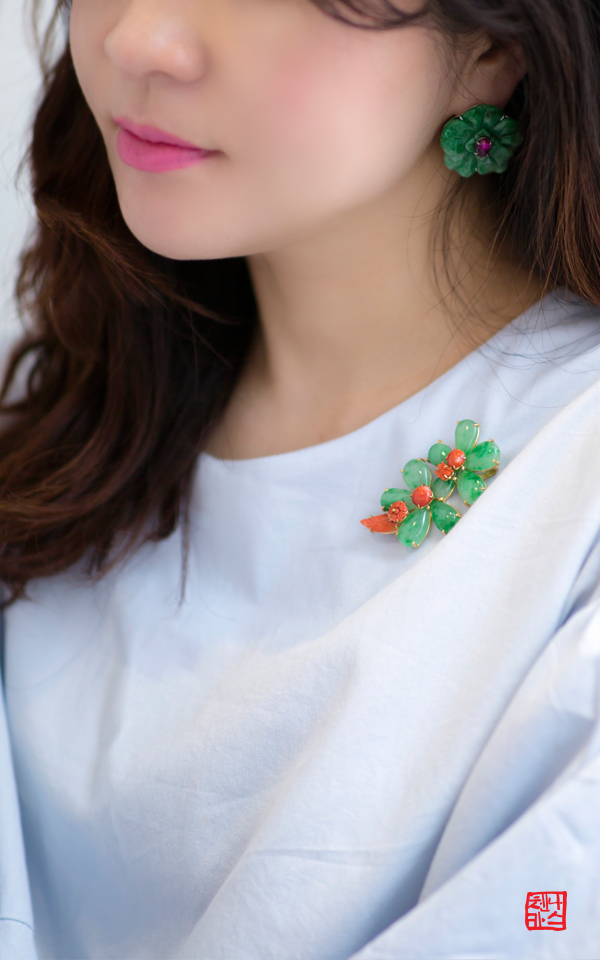 MBC 드라마 열녀박씨 협찬 비취브로치 조금 더 특별한 사랑 사랑 나스첸카