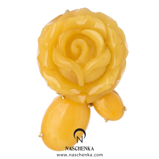 [나스첸카] 부러움을 사다 66 _ 호박 브로치