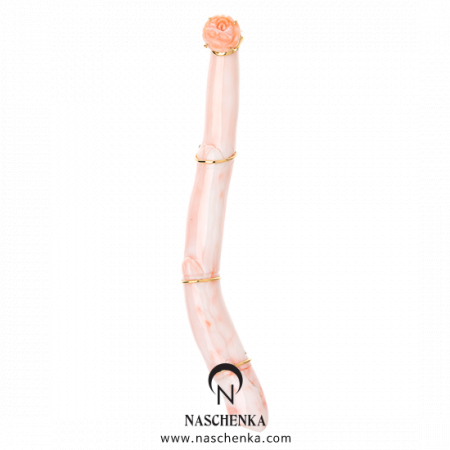 [나스첸카] 핑크 핑크 산호 _ 산호 브로치