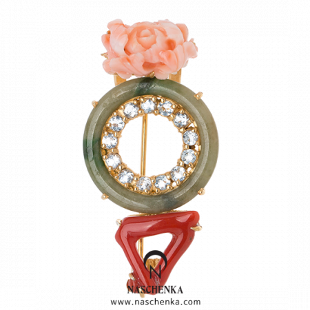 [나스첸카] 소중했던 마음 _ 산호 브로치