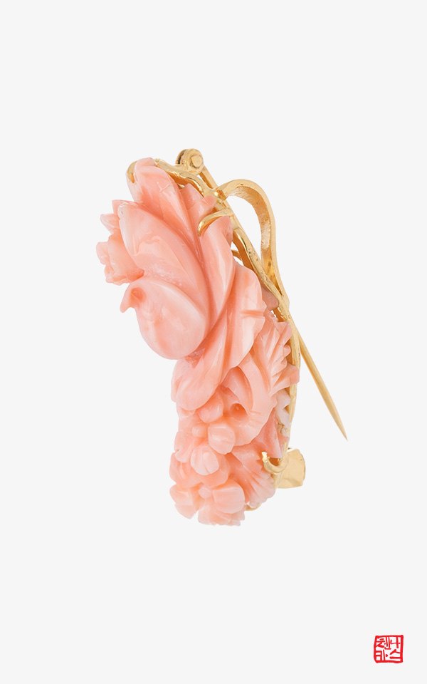 [þī]  _  Coral Brooch ȣ ġ ҴƮ 