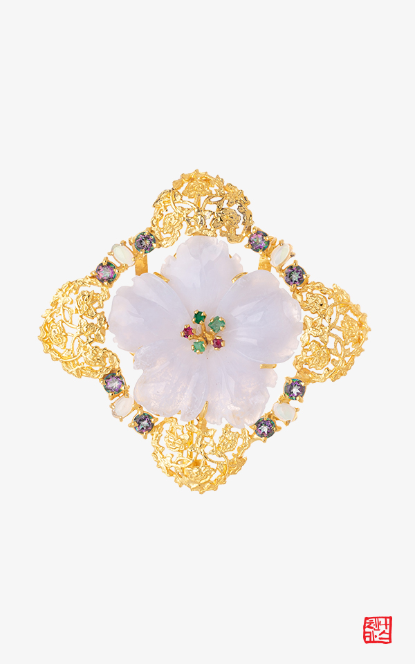 MBC 드라마 조선변호사 협찬 아게이트 칼세도니 브로치_강강 구중궁궐 2 나스첸카