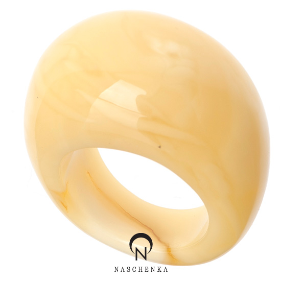 [나스첸카] 노란 포에버 펌킨 50 [호박 밀화 가락지]