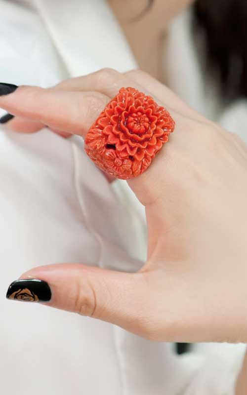 [나스첸카] 무한지애, 빛나는 산호 _ NOBLE NOBLESSE [산호 가락지]