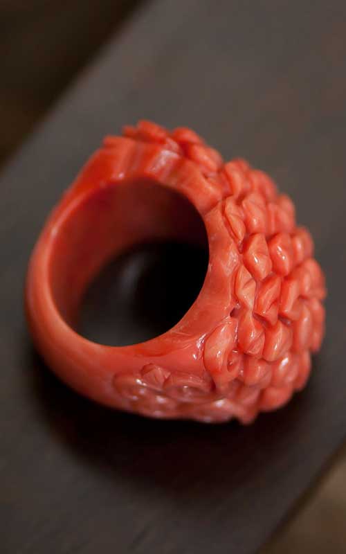 [나스첸카] 무한지애, 빛나는 산호 _ NOBLE NOBLESSE [산호 가락지]