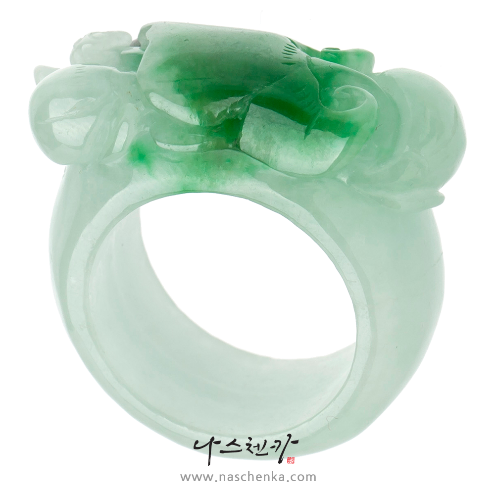 [나스첸카] 조용한 카리스마 27 _ jade 비취 가락지