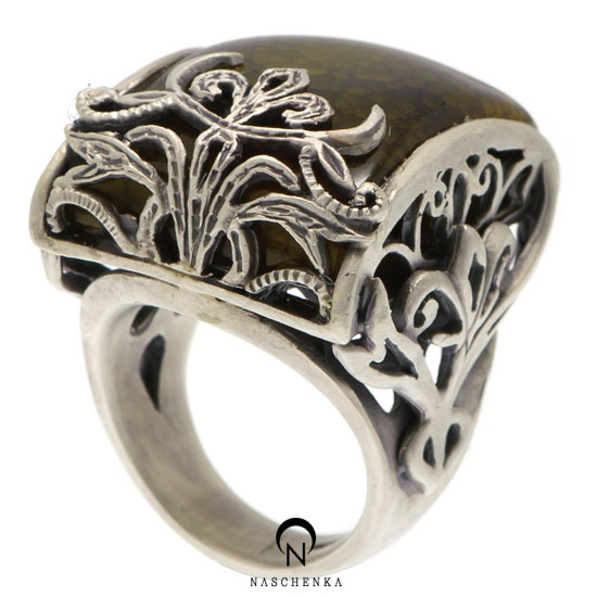 [나스첸카] 그저 말없이 - 아게이트 반지