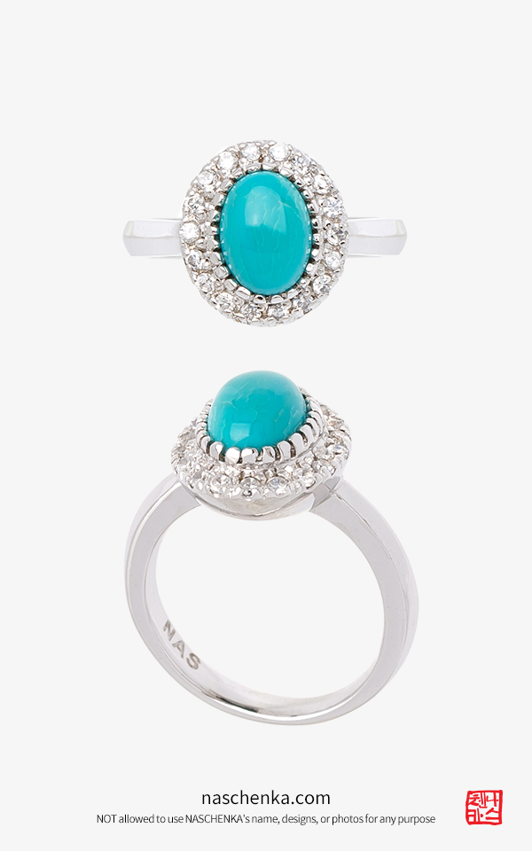 [NAS] Turquoise hathaway ring [ǹ  Ű ]