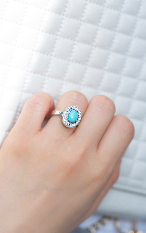 [þī] Turquoise hathaway ring _ Ű 
