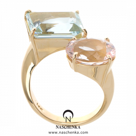 [나스첸카] 설명 할 수 없는 이해 _ 14K 모가나이트 반지