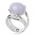 [나스첸카] 세상 예쁜 _ 라벤더 비취 반지