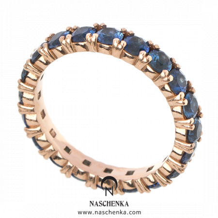 [나스첸카] 별밤 사파이어 공유 _ 14K 사파이어 반지