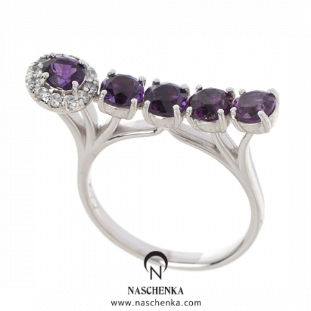 [나스첸카] 유 보우트 _ 자수정 반지