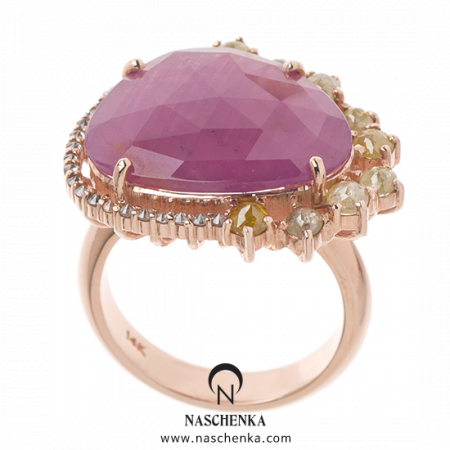 [나스첸카] 어정쩡한 수요일에 _ 14K 루비 반지