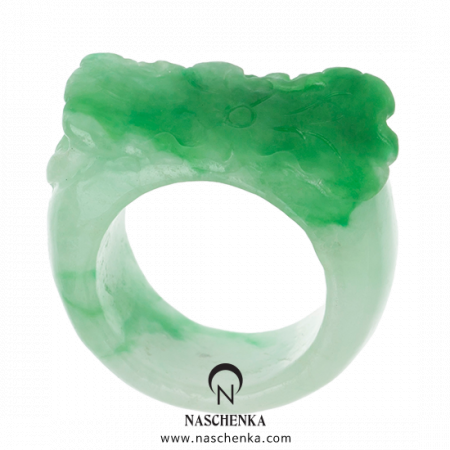 [나스첸카] 조용한 카리스마 50 _ jade 비취 가락지