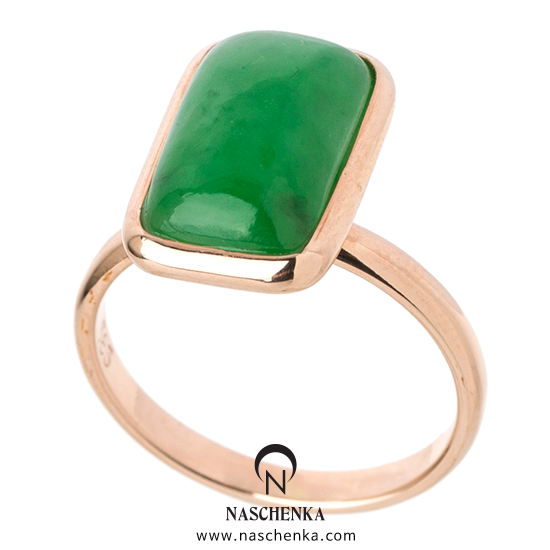 [나스첸카] 너만을 사랑할테니 _ 14K 비취 반지 _ 옥 비취 반지 옥 반지 가락지
