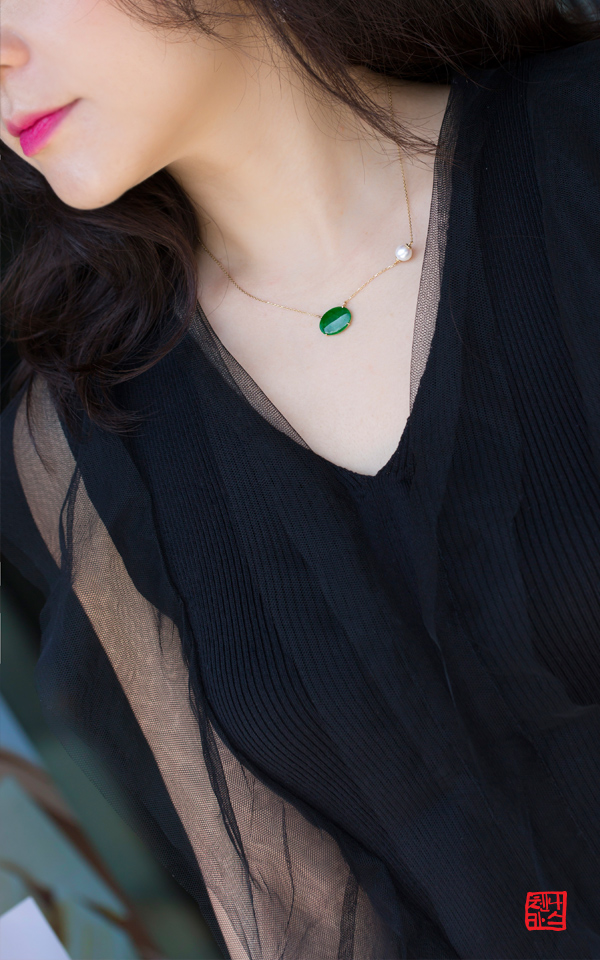 [þī] ߽ þī _ 14K jade  