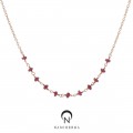 [나스첸카] 느긋한 누디 루비 _ 14K 루비 목걸이