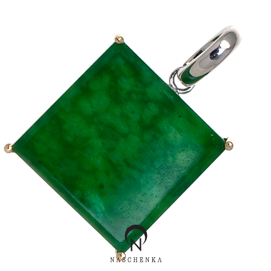 [나스첸카] 무아지경 각설탕 _ 비취 팬던트