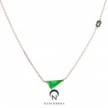 [나스첸카] 비취라는 조명아래 _ 14K 비취 목걸이