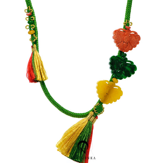 [나스첸카] 나스 삼작 멜로디 [비취 산호 호박]