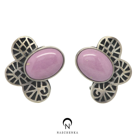 [나스첸카] 애태우지 말고 살기. 편안함 2 [실버 수공예 포시포시더라이트 귀걸이]