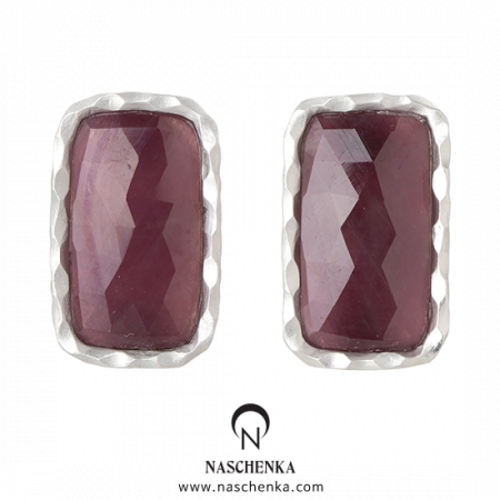 [나스첸카] 눈과 마음을 묶어줄 14 _ 천연 루비 귀걸이