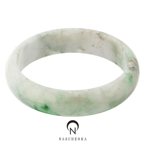 [나스첸카] 느끼다 baby _  두께 1.5 ~ 1.6 cm의 비취 통팔찌, 비취 팔찌