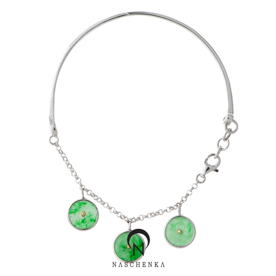 [나스첸카] 타임 투 스마일, 웃을 시간이에요 _ 비취 팔찌