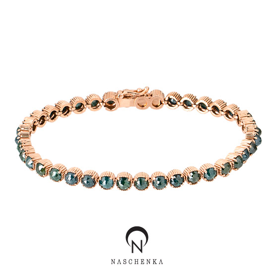 [나스첸카] 심하게 매력 발산중 _ 14K rough diamond 청 러프 다이아몬드