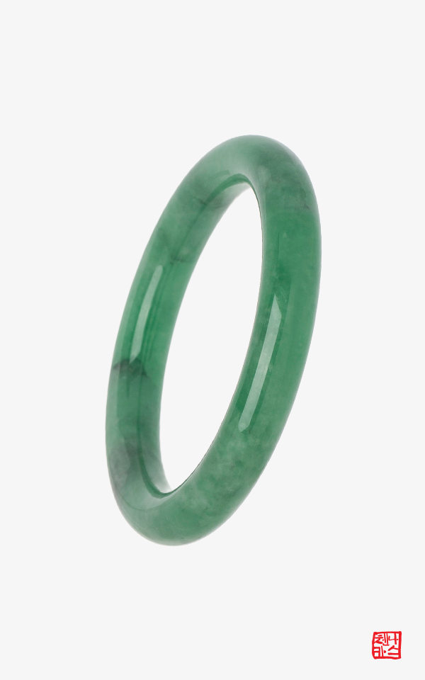 [나스첸카] 58mm 진푸른 11미리 비취 뱅글