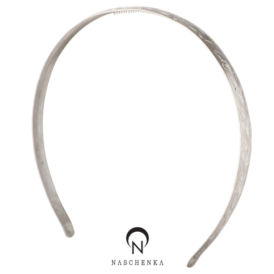 [나스첸카] HAIR CORRECTOR [실버 수공예 헤어밴드]