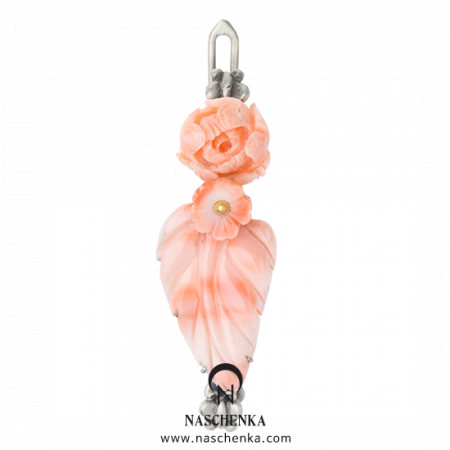 [나스첸카] 너나할것없는 아름다움 6 _ coral 산호 헤어핀