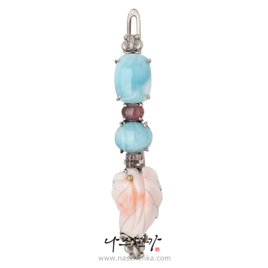 [나스첸카] 라토라토 _ 라리마 산호 헤어핀 머리핀