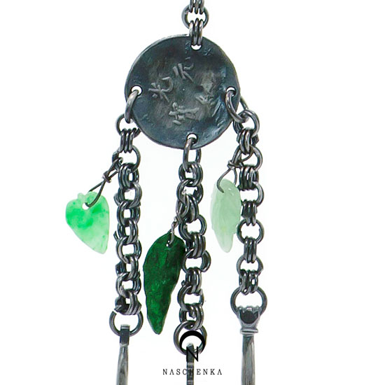 [나스첸카] 앤틱 은제 노리개 [실버 수공예 노리개]