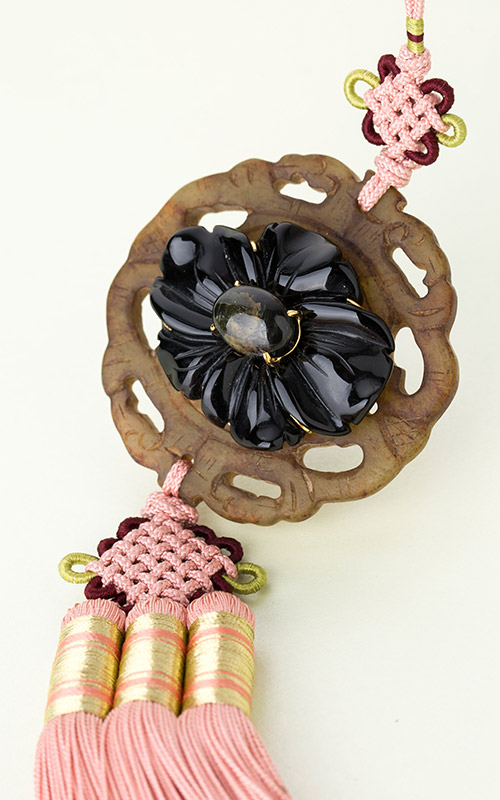 [나스첸카] 이국적 느낌의 사랑스러운 노리개 _ 토르마린 노리개