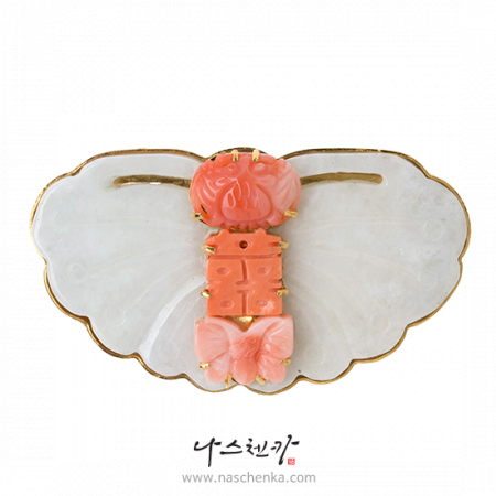 [나스첸카] 조용히 얌전하게 _ 비취 노리개 띠돈