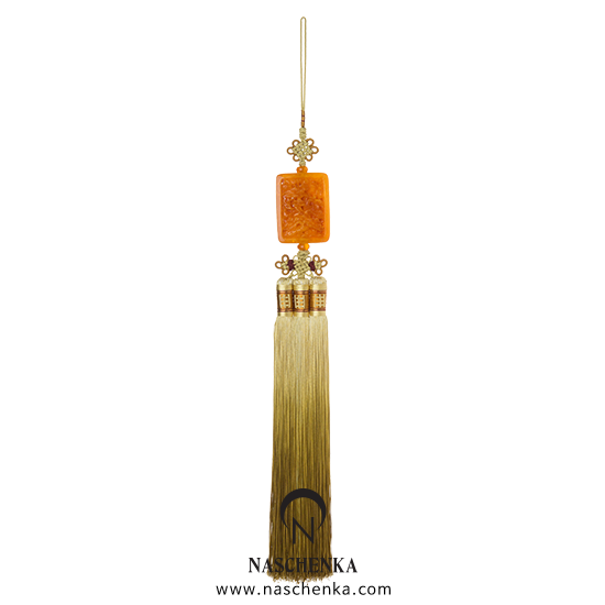 [나스첸카] 밀화 십장생 노리개 5 _ 호박 노리개