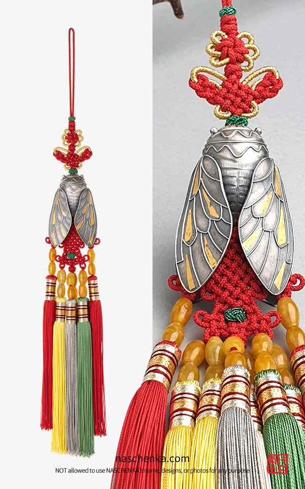 Cicada Korean jewelry Norigae silver 븮 Ź̳븮 ũ븮 Ѻ븮  