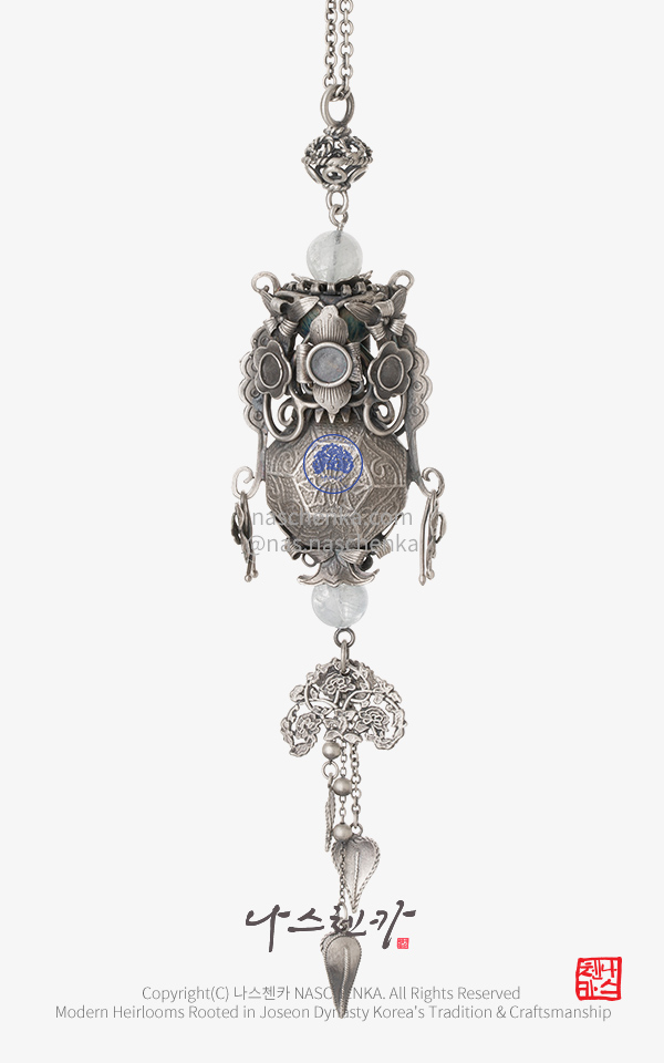 [나스첸카] 조선 투호 은제 NASCHENKA  Sterling Silver Norigae 노리개