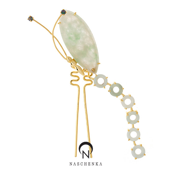 [나스첸카] 그대의 속삭임 _ 비취 뒤꽂이