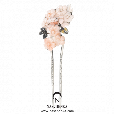 [나스첸카] 나를 위한 고품격 산호 뒤꽂이 16 _ coral 산호 뒤꽂이 _ 혼주 뒤꽂이 쪽진머리비녀