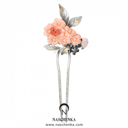 [나스첸카] 나를 위한 고품격 산호 뒤꽂이 25 _ coral 산호 뒤꽂이 신입사관 구해령 뒤꽂이 비녀
