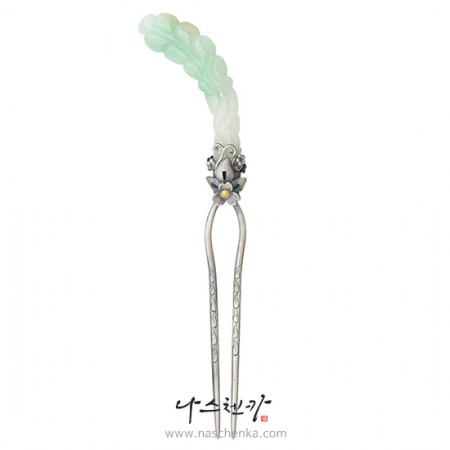 [301] pre production sample _ 비취 뒤꽂이 _ 결혼 뒤꽂이 _ 한복 머리장식 _ 결혼준비 _ 신랑어머니한복