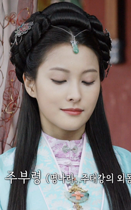 [나스첸카] KBS2 달이 뜨는 강 협찬 _ 천년을 담다 _ 은공예 머리띠 뒤꽂이형 왕관